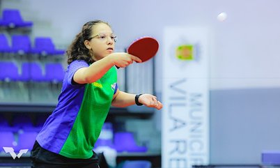 Beatriz Fiore é superada em duplas e se despede do WTT Youth Contender Vila Real