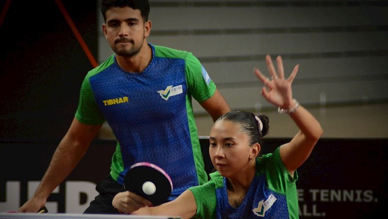 Guilherme e Giulia são superados por dupla número 7 do mundo nas quartas de final e encerram participação brasileira no WTT Feeder Varazdin
