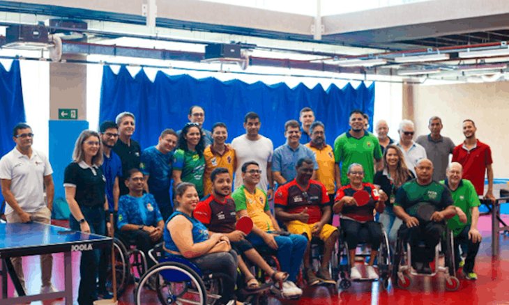 Paradesporto cearense recebe visita dos dirigentes