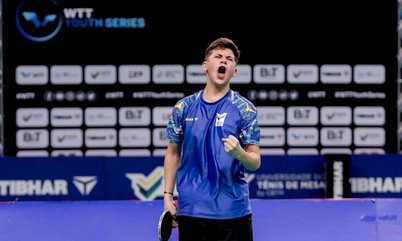 Título para o Brasil! Lucas Romanski é o grande campeão do Sub-15 do WTT Youth Contender Mosquera, na Colômbia