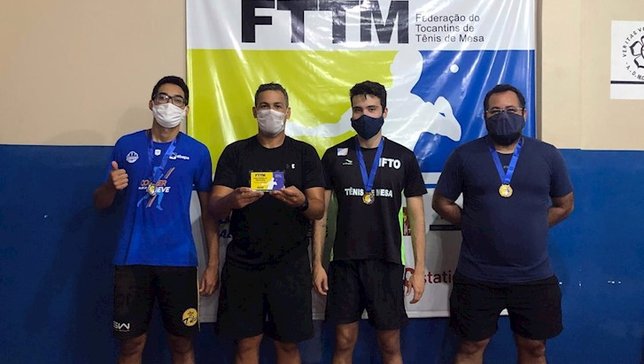 Federação do Tocantins é a 24ª filiada à Confederação Brasileira de Tênis de Mesa