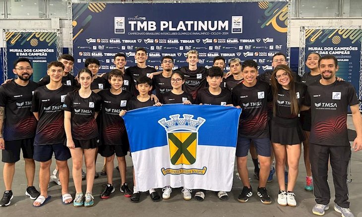 Equipe de Santo André no TMB Platinum de Chapecó 2