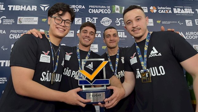 Seleção de São Paulo vence o Absoluto A masculino 
