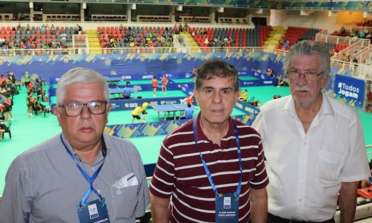 Alaor Azevedo, Vilmar Schindler e Williberto Hoffm