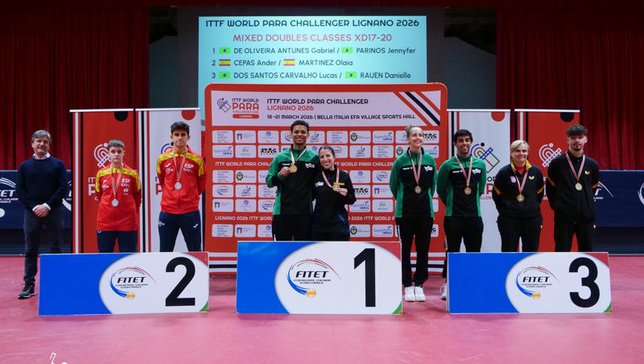 Brasil conquista quatro ouros e soma 10 medalhas nas duplas no Challenger de Lignano