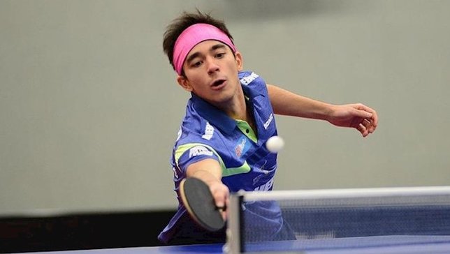 Hugo Calderano segue invicto na Bundesliga. Foto: 