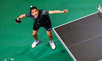 Hugo Calderano vence na estreia e avança às oitavas de final do WTT Star Contender Ljubljana, na Eslovênia