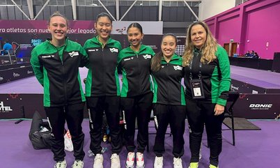 Daniela Bassi é a primeira técnica mulher brasileira à frente de uma competição internacional adulta