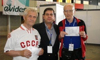 MUNDIAL DE VETERANOS TEM SEUS DOIS PRIMEIROS INSCRITOS