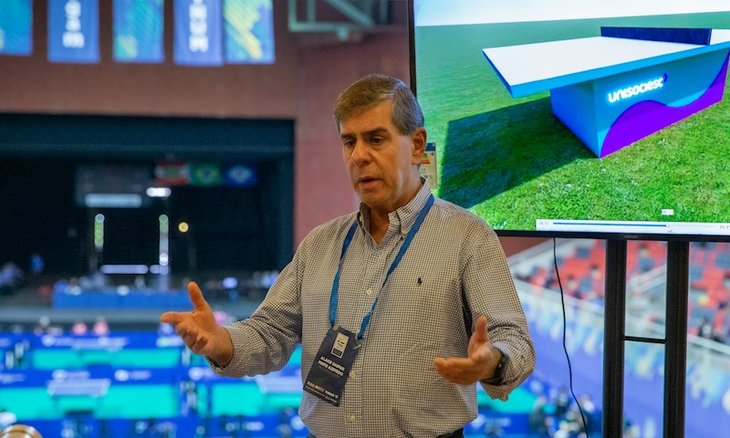 Alaor Azevedo foi eleito vice-presidente da ITTF e