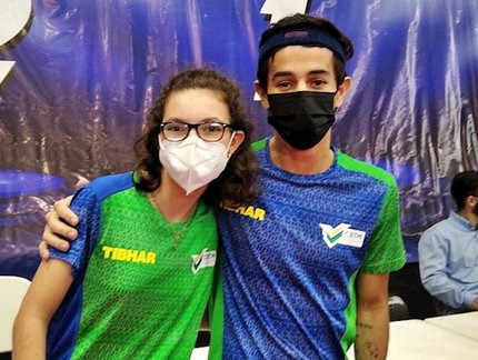 Mesa-tenistas brasileiros conquistam quatro títulos individuais na Copa Tango Paralímpica