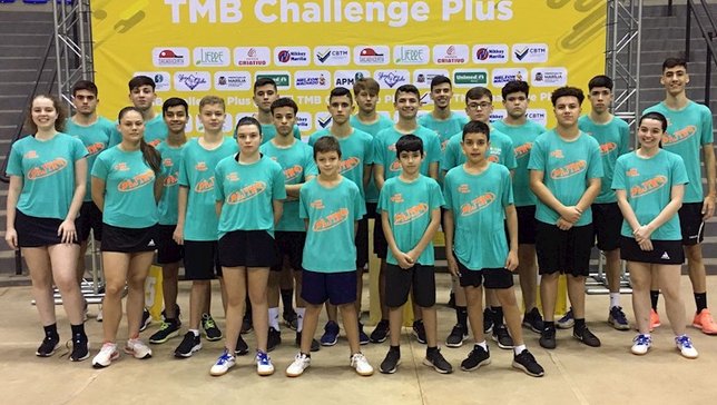 Equipe da AJTM durante o TMB Challenge Plus. Foto: