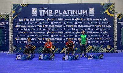 Segundo dia de TMB Platinum – Campeonato Brasileiro define campeões individuais paralímpicos e seleções estaduais de base