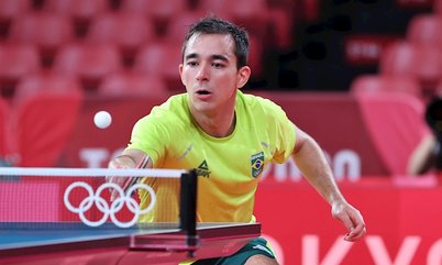Com a melhor participação de um brasileiro nos Jogos Olímpicos, Calderano se despede nas quartas de final