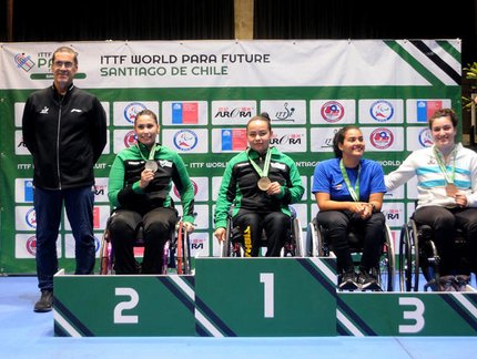 Brasil conquista cinco ouros no ITTF World Para Future Santiago 2026