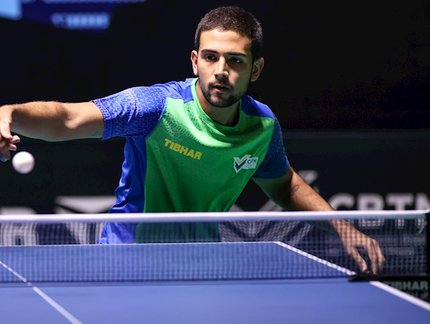 Guilherme Teodoro, Eric Jouti e Carlos Ishida representam o Brasil no WTT Feeder de Estocolmo, na Suécia