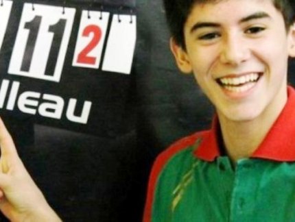 Europeu de Juniores: mesatenista português conquista duas medalhas