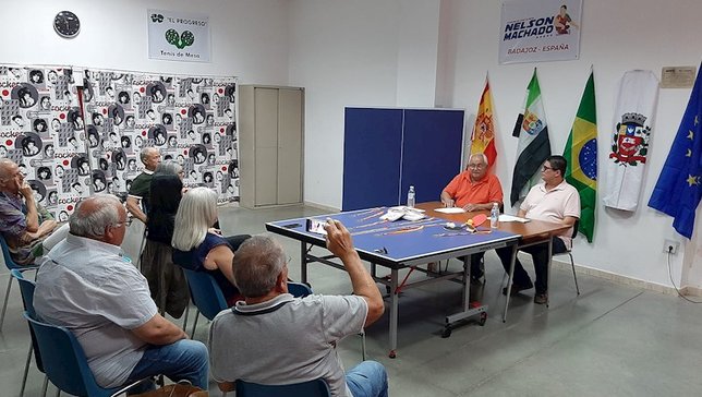 Protocolo de colaboração entre Academia Internacional Nelson Machado de Tênis de Mesa/Marília/Brasil e Associação El Progreso de Badajoz é assinado