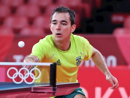 Com a melhor participação de um brasileiro nos Jogos Olímpicos, Calderano se despede nas quartas de final