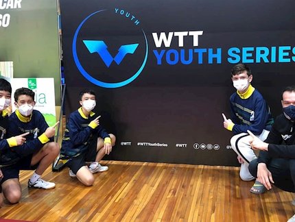 Jogando em categoria acima, brasileiros se despedem do individual sub-15 no WTT Youth Contender