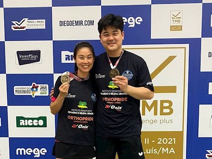 Casal campeão! Cazuo Matsumoto e Jessica Yamada vencem os Absolutos no TMB Challenge Plus do Maranhão