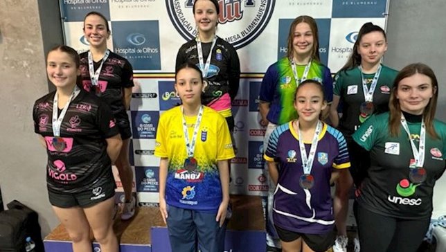 Tênis de Mesa de Rio do Sul disputa Circuito Catarinense