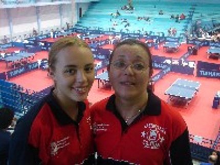 DUAS GERAÇÕES NO TÊNIS DE MESA
