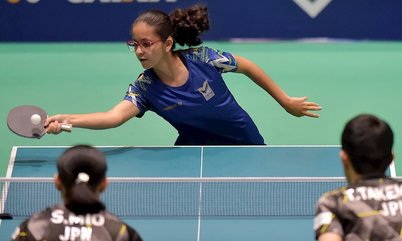 Evellyn Santos fica com o vice na Classe WD22 do Aberto Paralímpico ITTF Fa40