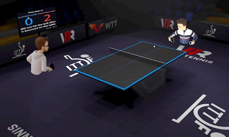 Tênis de Mesa em realidade virtual foi uma das atrações do TMB Platinum Brasileiro Interclubes