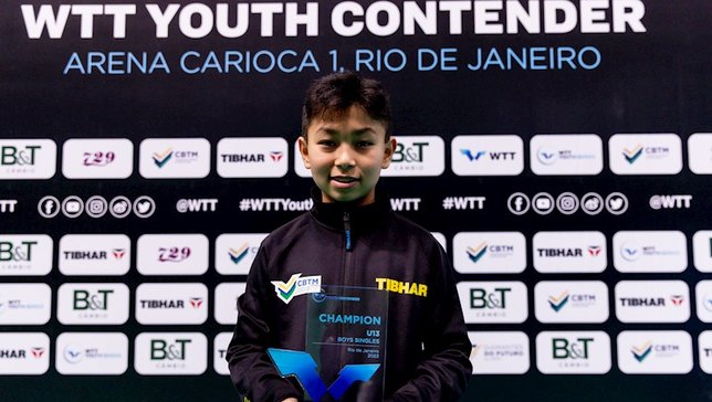 Vitor Thiofilo foi o primeiro brasileiro a ser cap