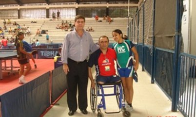 ECILDO OLIVEIRA, EXEMPLO DO TÊNIS DE MESA PARA O MUNDO