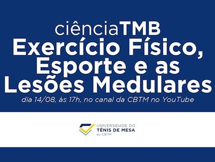 ‘Exercício, Esporte e as Lesões Musculares’ é o tema do 15º Ciência TMB
