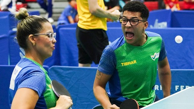 Thais e Cadu fizeram grande torneio no Aberto Para