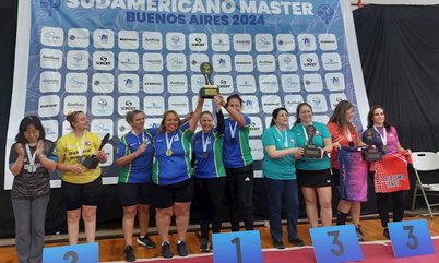 Brasil conquista 19 medalhas no Campeonato Sul-Americano de Masters, em Buenos Aires