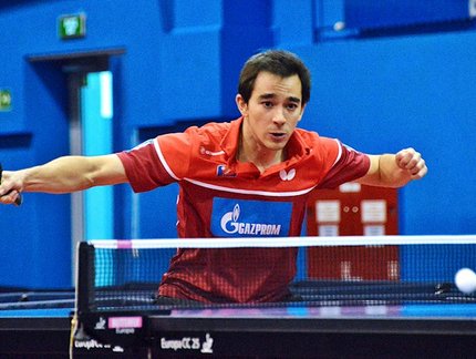 Hugo Calderano vence mais cinco jogos pelo Fakel Gazprom na Premier League