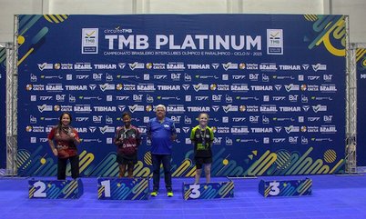 Dina Abreu lidera grupo e conquista título em disputa de fase única da classe 6 no TMB Platinum – Campeonato Brasileiro