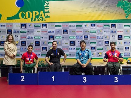 Campeões das classes paralímpicas masculinas se destacam na Copa Brasil