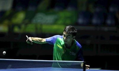 Vitor Ishiy vence na estreia e avança ao Round 2 da fase qualificatória do WTT Star Contender Ljubljana