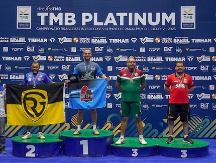 Bruno Vital é o grande campeão da categoria Veterano 4 masculino do TMB Platinum – Campeonato Brasileiro