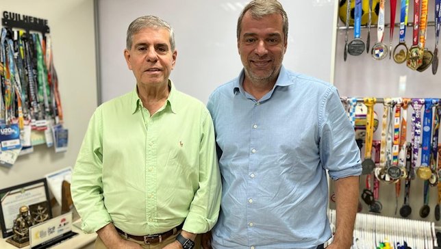Alaor Azevedo e Guilherme Schleder (Foto: Divulgaç