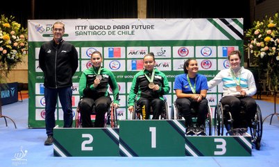 Brasil conquista cinco ouros no ITTF World Para Future Santiago 2026