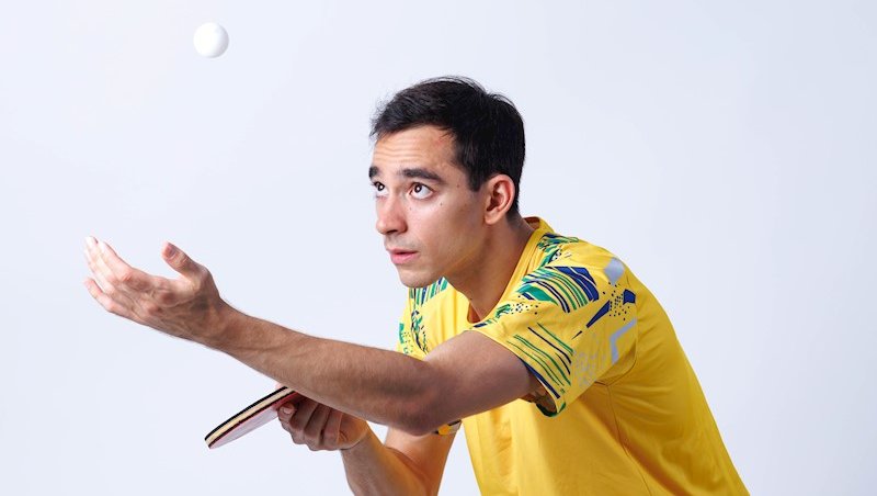 Hugo Calderano é o cabeça de chave número dois dos