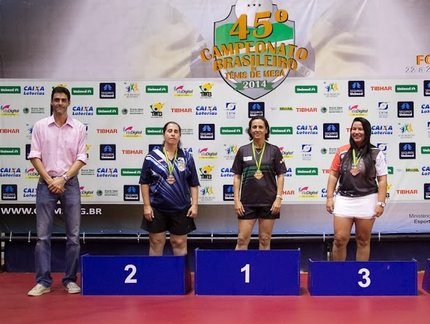 Sheila Sousa, Marilia Lopes e Edna Otsuki são campeãs das categorias veteranas