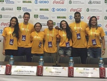 Jogos Escolares: Embaixadora ‘veterana’, Ligia Silva lembra tempos de competidora e valoriza contato com jovens promessas
