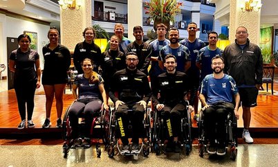 De olho nas vagas para Paris, delegação brasileira chega a Pattaya, na Tailândia, para a seletiva paralímpica