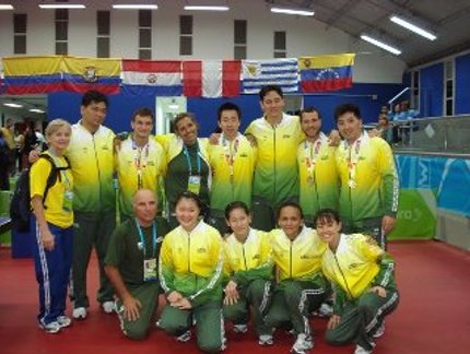 TÊNIS DE MESA DÁ AO BRASIL OS DOIS PRIMEIROS OUROS NOS JOGOS SUL-AMERICANOS