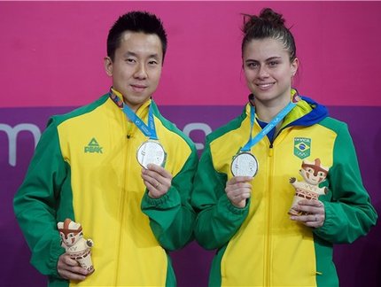 JOGOS PAN-AMERICANOS – Tsuboi e Bruna ficam com a prata; Parceria feminina é bronze e dupla masculina disputa o ouro nesta terça