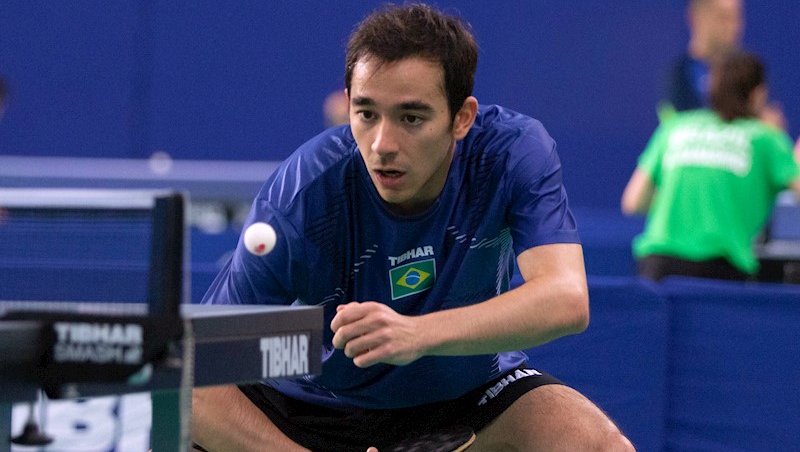 Hugo Calderano é o quinto colocado no novo ranking