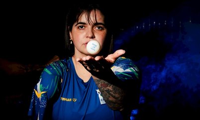 23 de abril – DIA MUNDIAL DO TÊNIS DE MESA – Bruna Alexandre, uma paralímpica entre os olímpicos