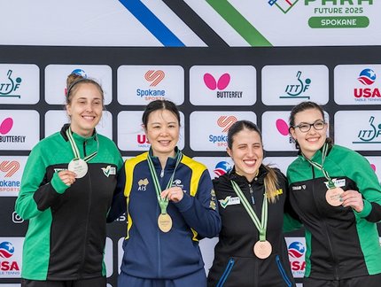 Brasil encerra ITTF World Para Future Spokane com mais seis ouros, quatro pratas e quatro bronzes